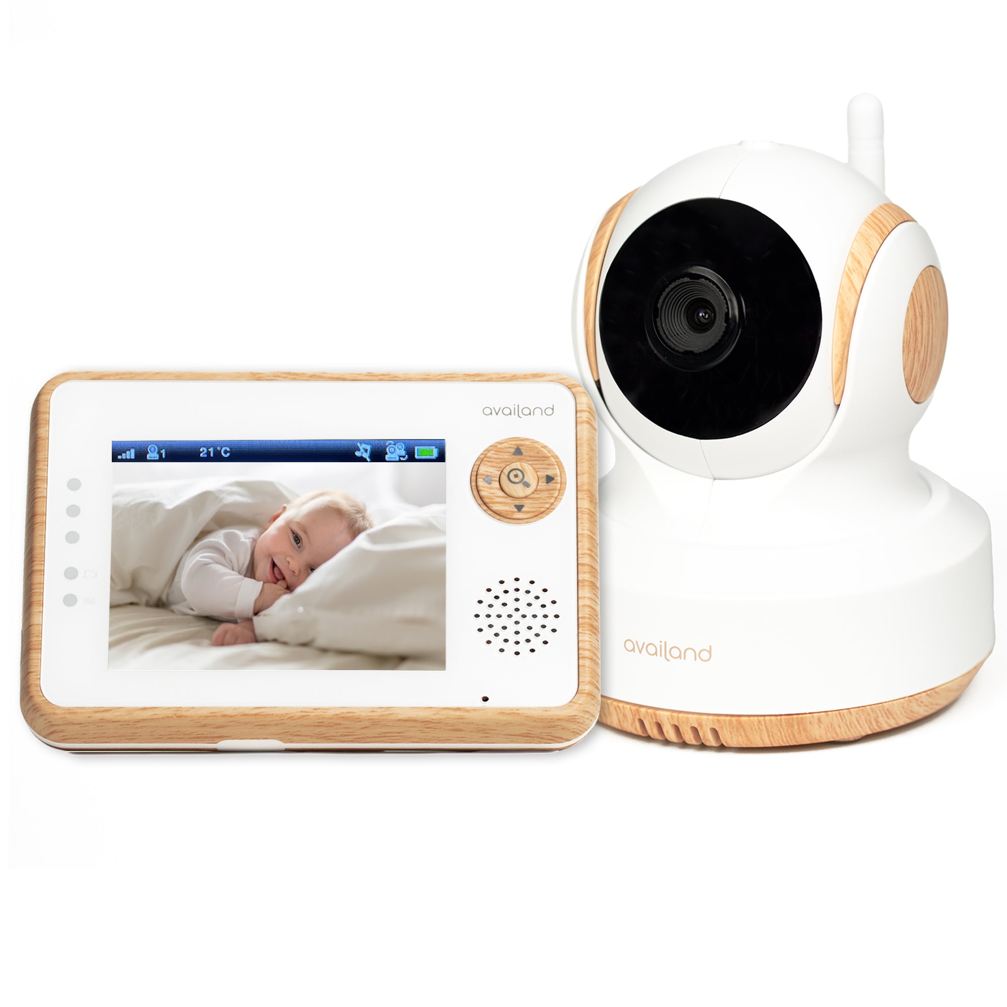Disponibile il baby monitor Follow Baby in edizione in legno